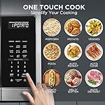 BLACK+DECKER EM044KB19 Over The Range Microwave Oven with One Touch, 1000 Watts, 400 CFM and Sensor Cooking, OTR 1.9 Cu.ft - Image 2