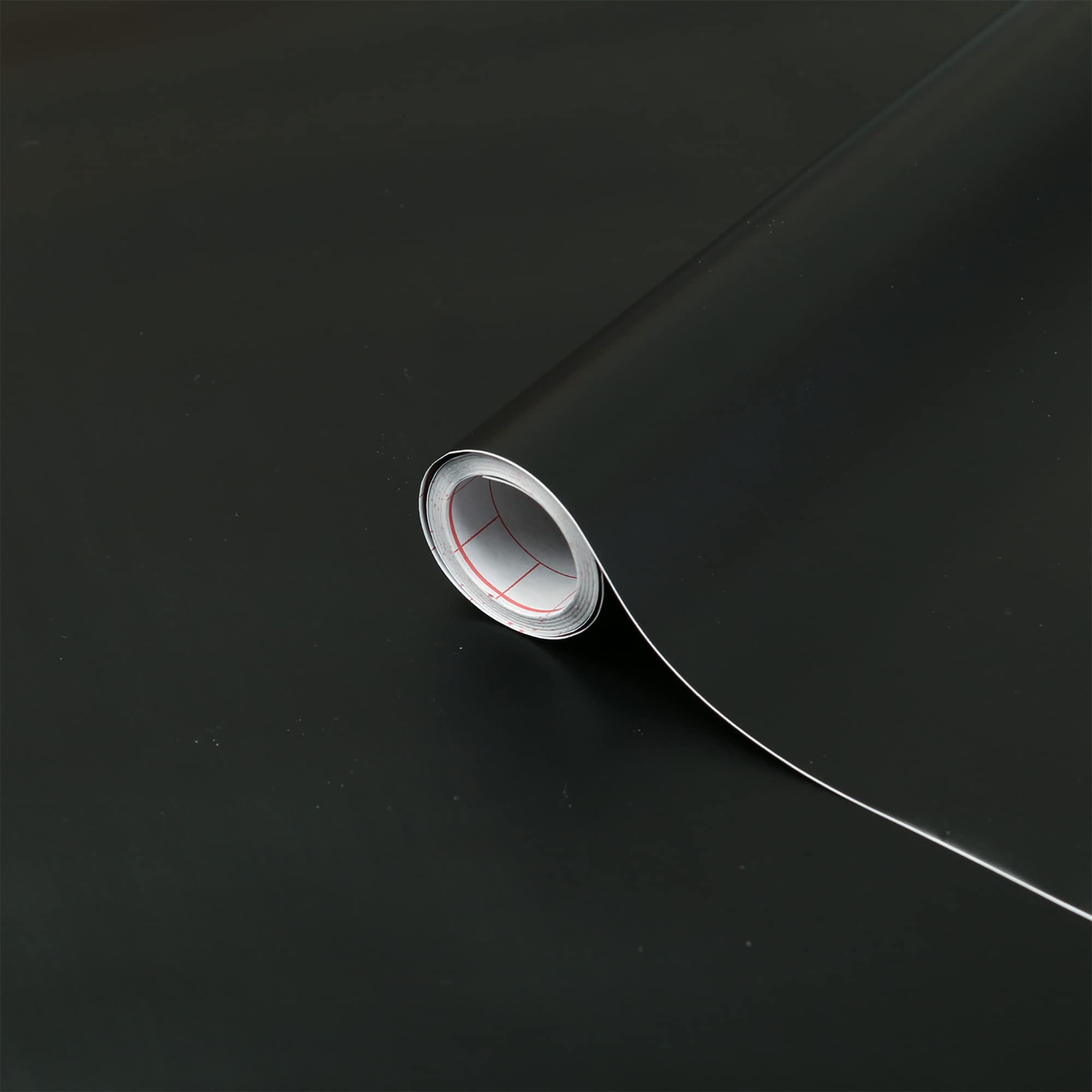 Vinyl Warehouse.co.uk Black Vinyl Warehouse 15M X 67Cm D-C-Fix Matt Ral 9011 Sticky Back Vinyl Furniture & Kitchen Wrap (200-8031)