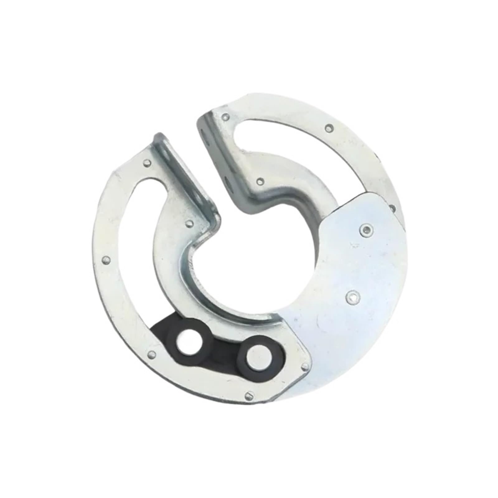 Iron Galvanized Concealed Fan-Shaped Sliding Hinge Industrial Equipment 180 Degree Hinge 1Pcs