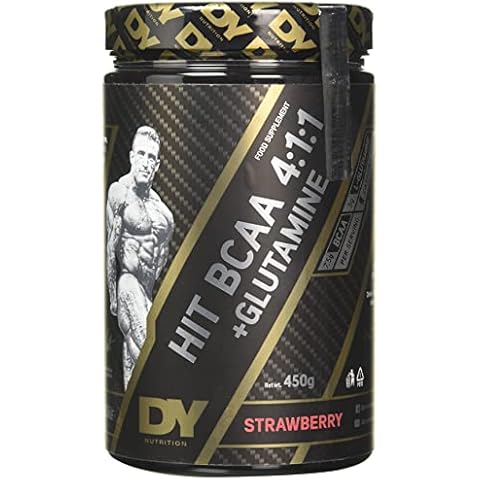 HIT BCAA 4:1:1 + Glutamine, Strawberry - 450g Cover