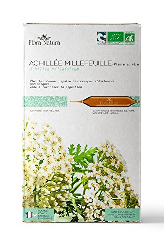 Flora Natura - Achillée Millefeuille Diurétique Bio - 20 ampoules Cover