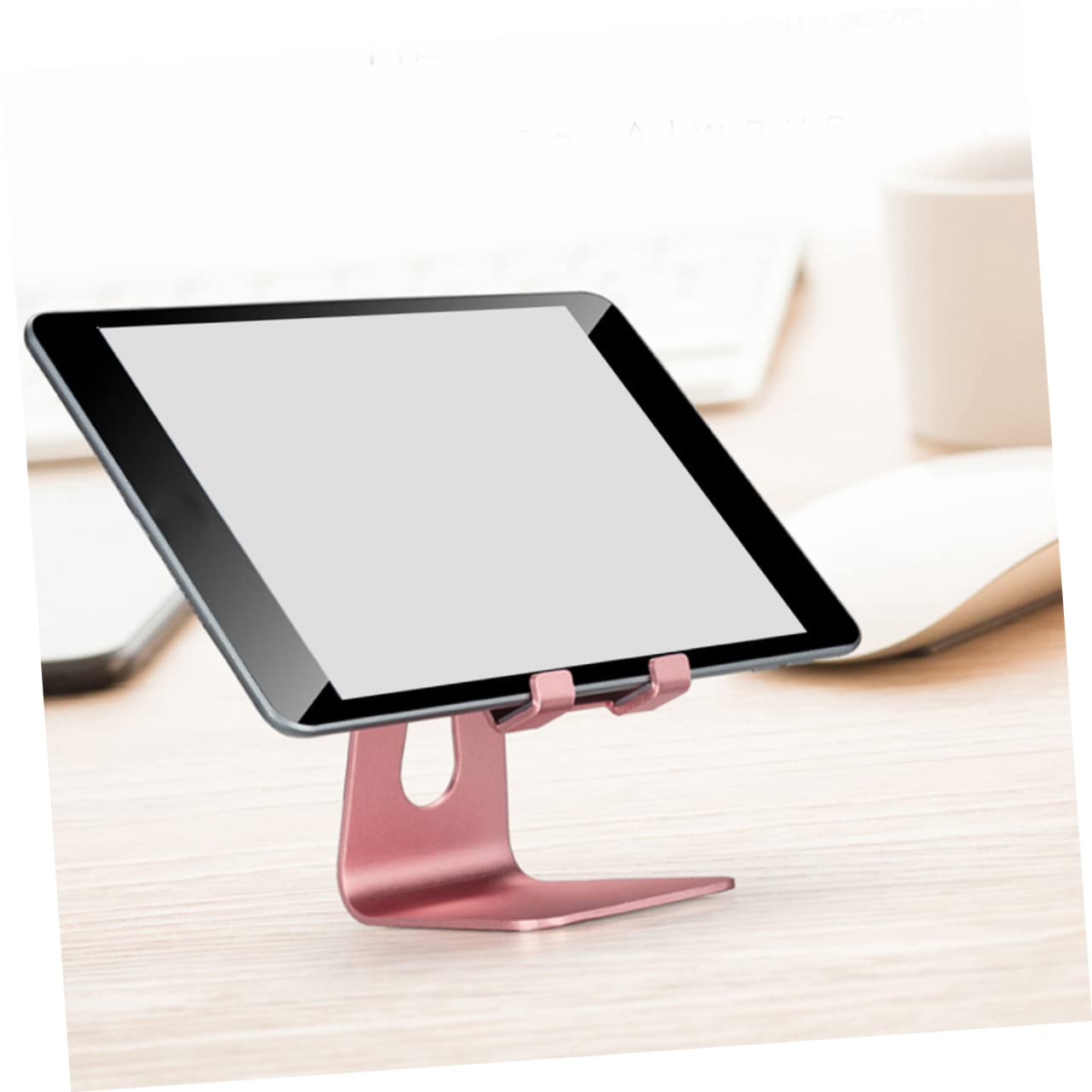Hemobllo 3pezzi Supporto Telefonico Pieghevole Per Scrivania Base Stabile Per Smartphone e Tablet Per Conferenze e Streaming Design Elegante e Pratico