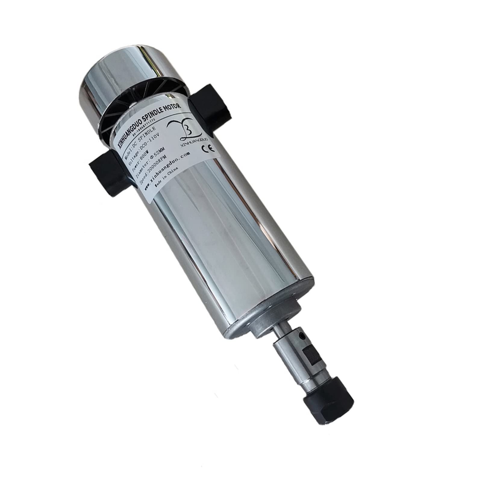 Máquina de Grabado, Motor De Husillo CC 800 W, 0,8 KW, 20000 RPM, CNC, Fresado Tallado, Aire Frío For Grabado(800w ER16Spindle)