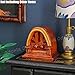 Odoria 1/12 Miniature Vintage Radio Dollhouse Decoration Accessories