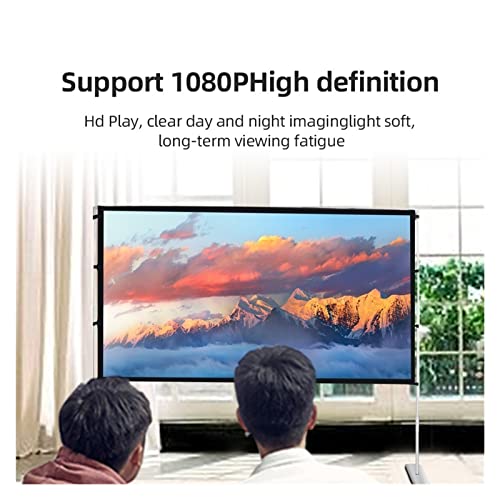 Pantalla plegable 16:9 para proyector 84-120 pulgadas miniatura 3