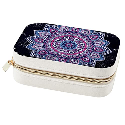 Boîte à bijoux de voyage avec compartiments sécurisés et miroir intégré - 2