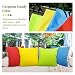Lewondr Funda de Almohada de PU Impermeable al Aire Libre, [2 PZS]...