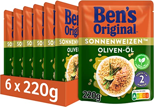 BEN'S ORIGINAL™ Express Reis Sonnenweizen Oliven-Öl 6 x 220g