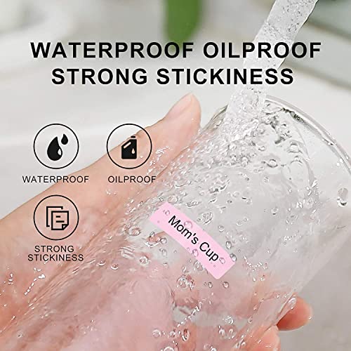 Image of Bluetooth Thermal Label Maker Machine Portable Mini Wireless Lightweight Inkless Label Printer for Home Office