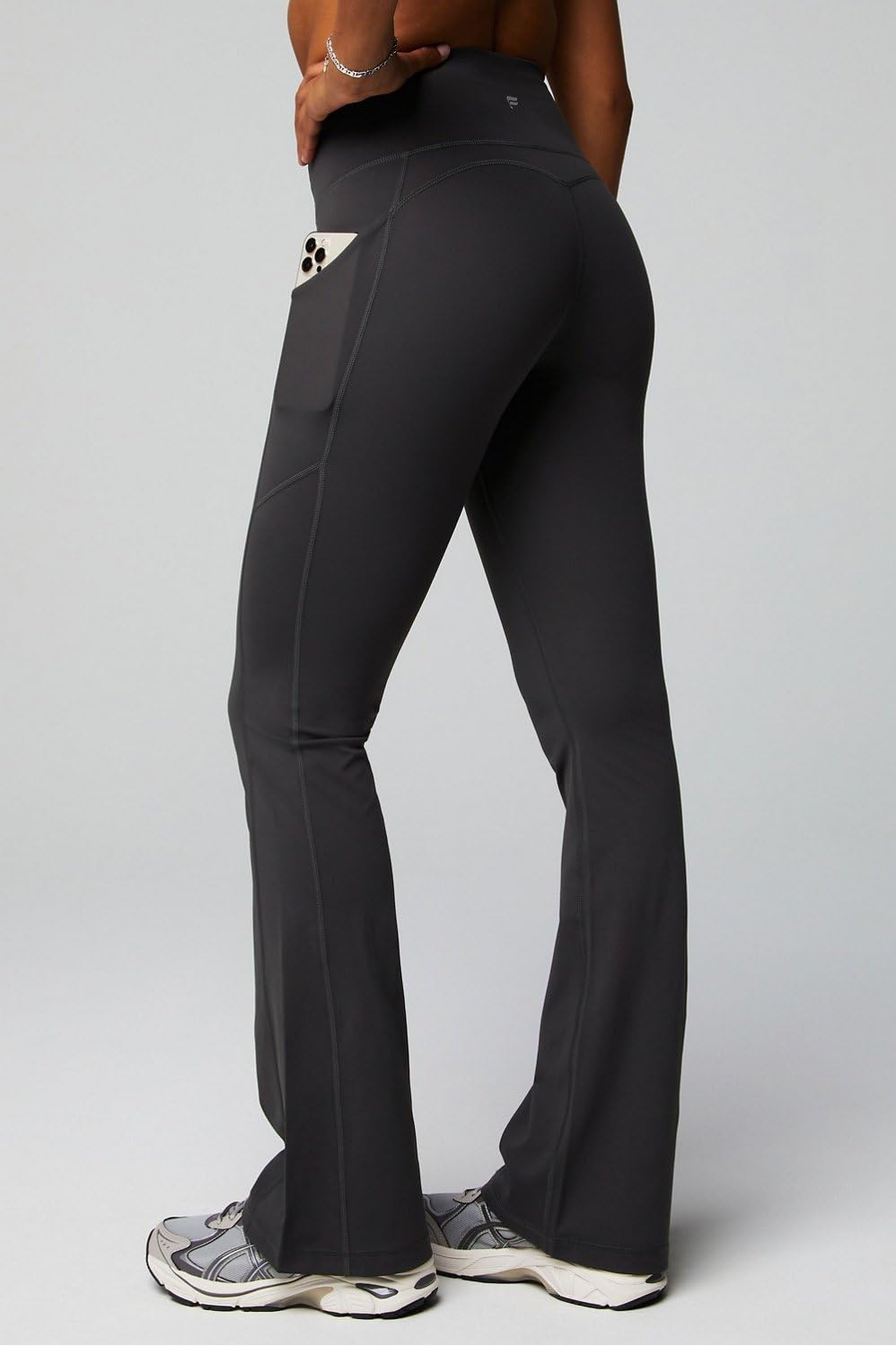 Photo 1 of Fabletics Women's Oasis Kick Flare Leggings - M, Midnight