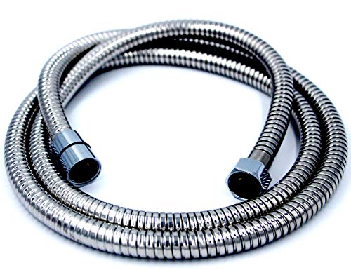 Shower Hose Extendable 1.70 to 2.2 m, Chrome