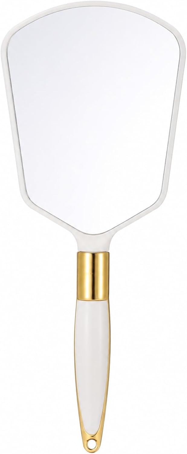 Cute Hand Mirror Gold Hand Mirror with Handle Hands Held Mirrors