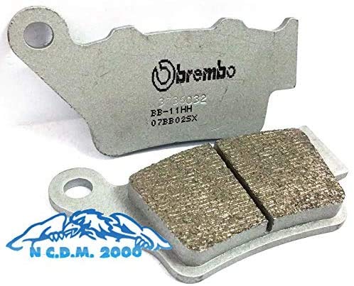 PASTIGLIE FRENO POSTERIORI BREMBO SINTERIZZATE ENDURO R 4T 690 2009-2018 SM SUPERMOTO 690 2007-2009 SMC 4T 690 2008-2011 SMC R 4T 690 2012-2017 SMR SUPERMOTO 690 2008-2012