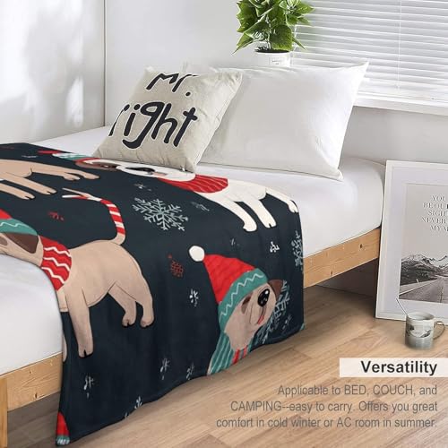 Couverture en micro polaire pour soirées cocooning au salon - 5