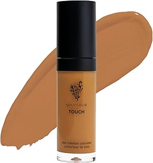 YOUNIQUE TOUCH Skin Solution Concealer | Velvet | Full-Coverage & Long-Lasting Wear | Nourishing Formula with Caffeine, Vitamin E & Hyaluronic Acid | Seamless Matte Finish