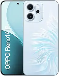 Smartphone OPPO RENO 14 F 5G 256GB 12GB RAM Câmera 50MP IP69 AMOLED 6.57' AZUL