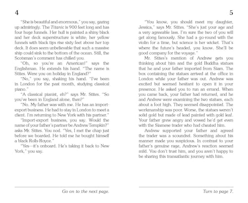 Terror on the Titanic (Choose Your Own Adventure #24) - Image 4