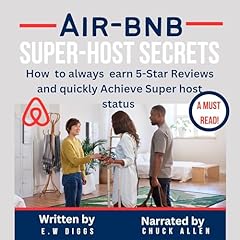 Airbnb Superhost Secrets Audiolibro Por E W Diggs arte de portada