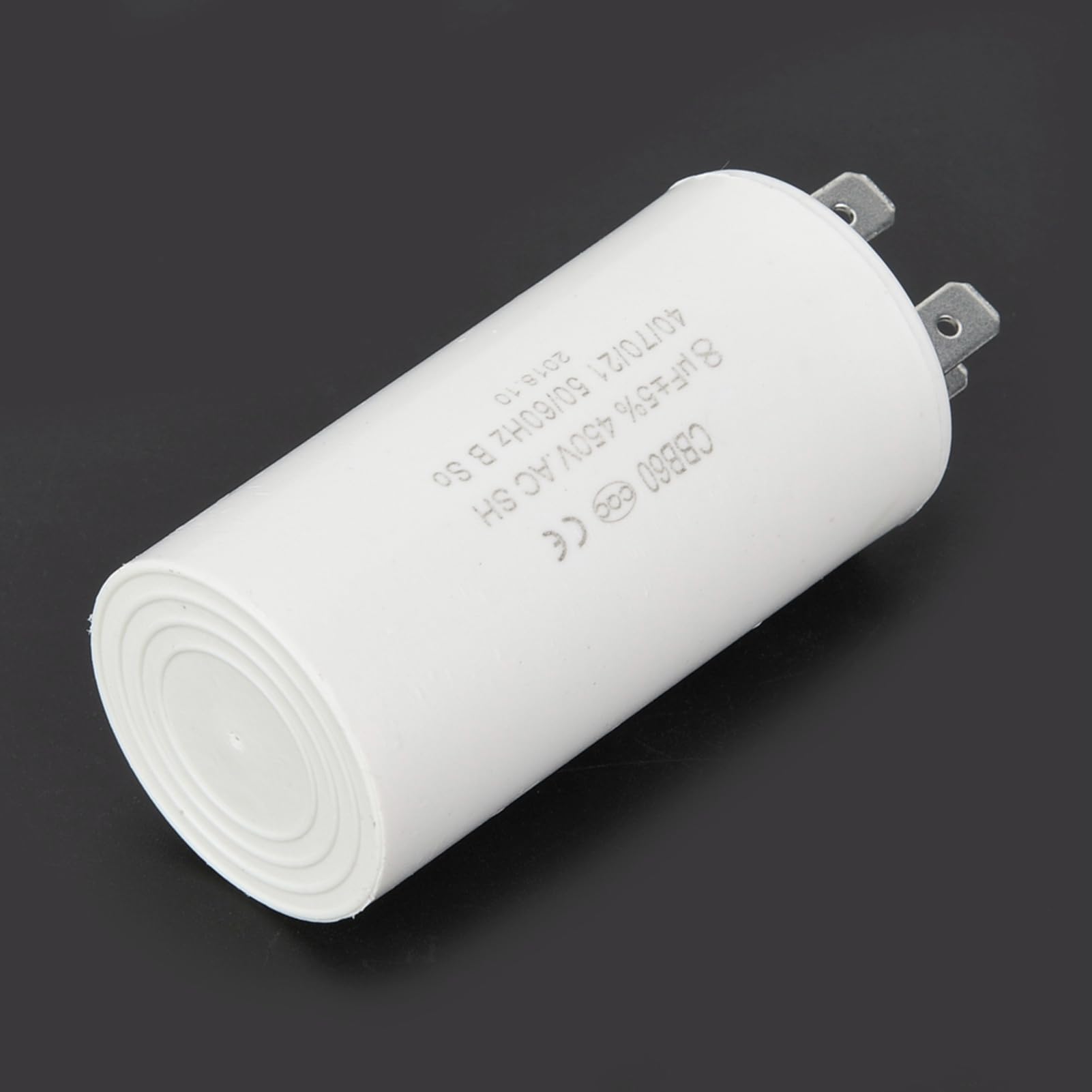 Kondensator Cbb60 8Uf 40 85 21 8Uf Kondensator Rozruchowy Silnika Cbb60 Kondensator Rozruchowy Silnika 450V 8Uf Kondensator Microfarad Zaciski Widełkowe