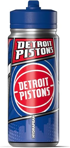 Miniatura 93 de Hydrapeak x NBA Los Angeles Lakers Botella de agua de 591 ml de acero inoxidable, botella deportiva con doble pared aislada con licencia oficial,