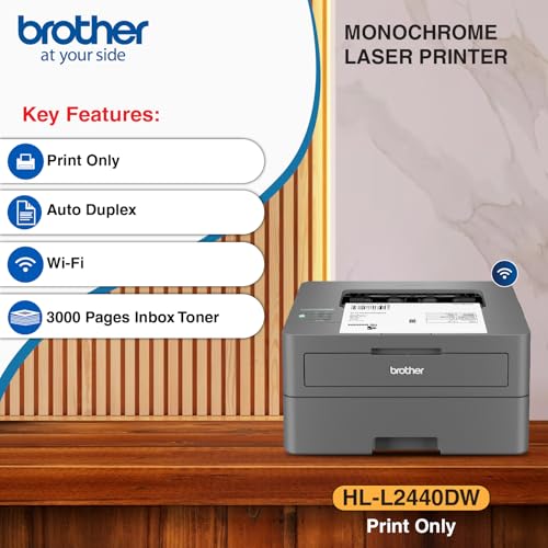 Brother HL-L2440DW - Image 3 of 5