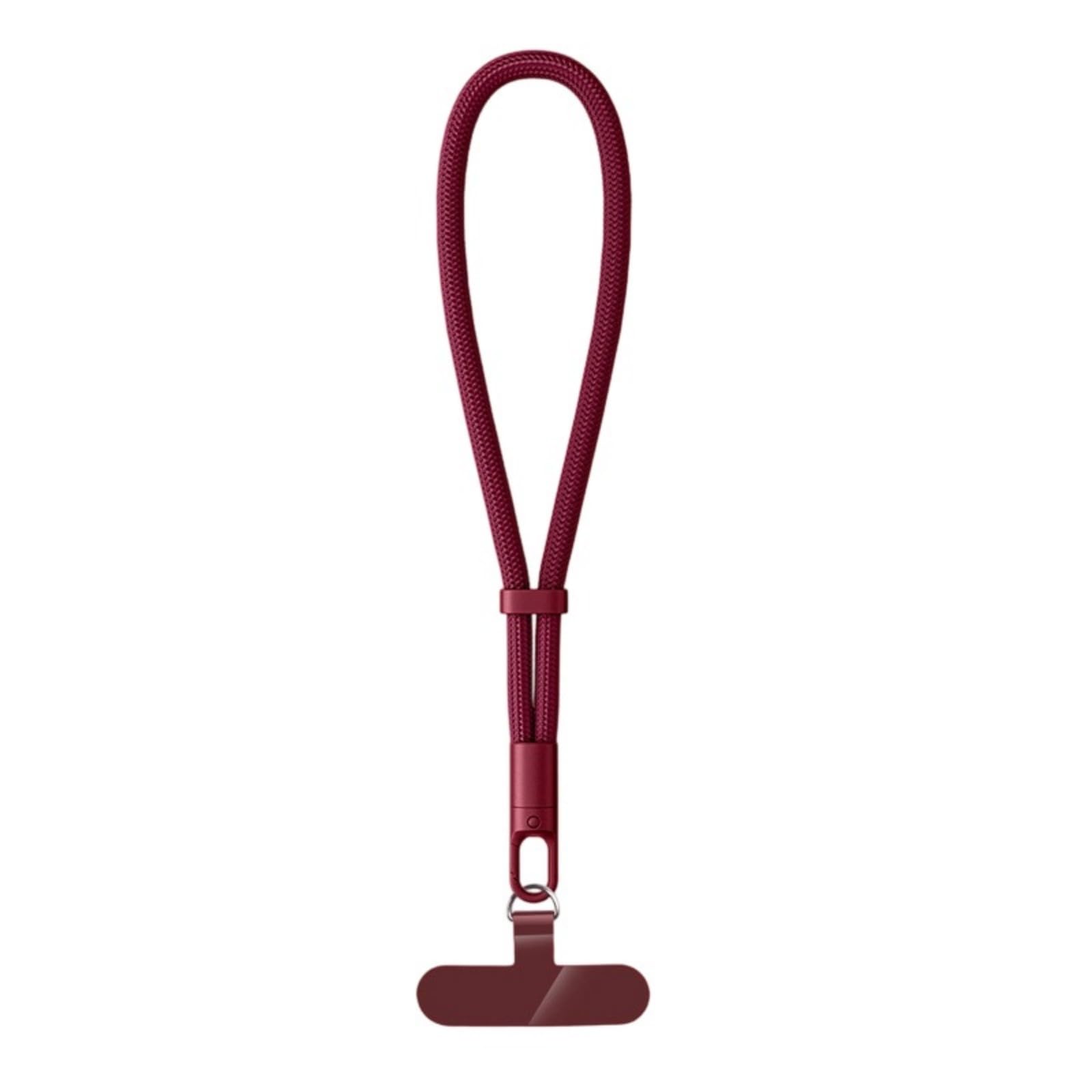 Fentency Men's Claret Phone Lanyard Auto Locking Design Strap For And Wo Cellphone Lanyard Strap With Tabs Adjustable Outdoor Sports Phone Holder