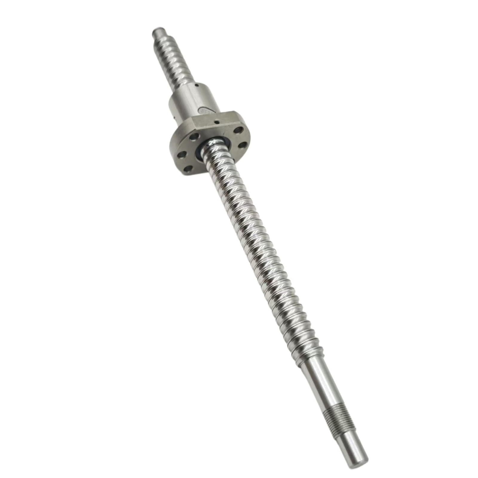 GTPBAO Vis à billes roulées C7, 32mm de diamètre, 5mm, filetage à droite, BK25 BF25, extrémité usinée, SFU3205, vis à billes avec écrou unique mouvement(800mm)