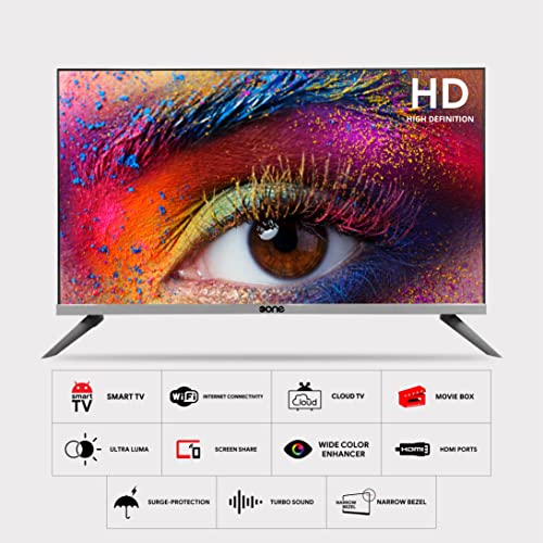 Image of dot one 80 cm (32 Inches) HD Smart LED TV dot1-32S.1-FRB9 (Black) (2022 Model)