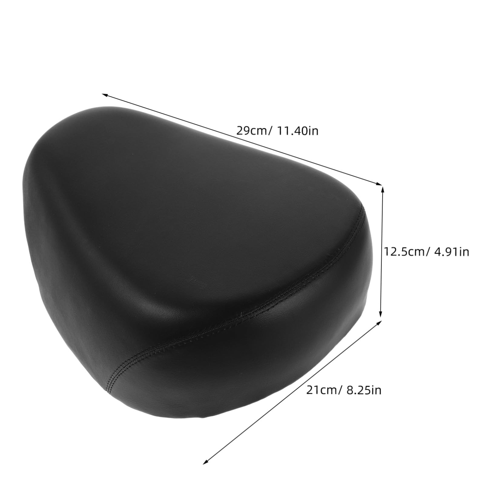 UPKOCH Selle De Vélo Confortable Rembourrée Conception Ergonomique pour Absorption des Chocs Compatible avec Vélos De Route Et Électriques pour Déplacements Quotidiens Et Aventures
