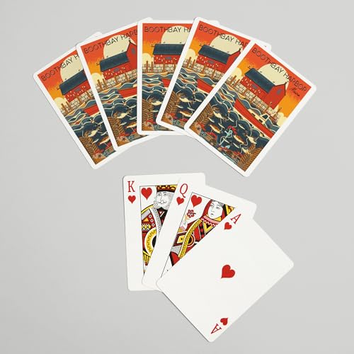 52 Cartas de Poker Boothbay Harbor, Maine miniatura 7