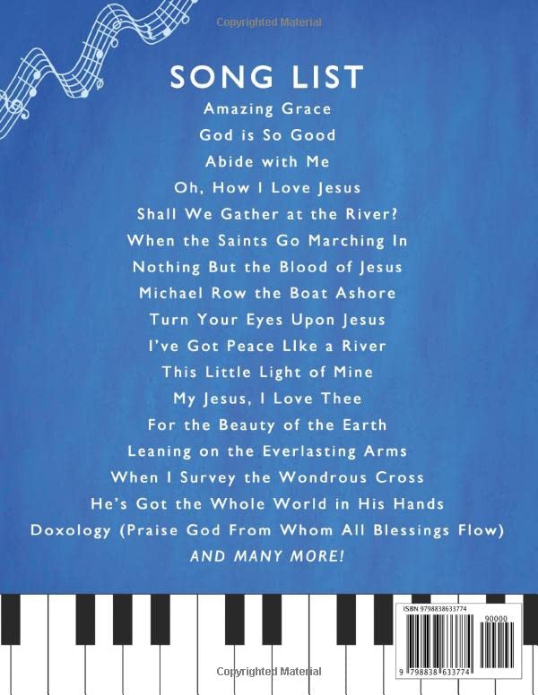 Snapklik.com : Easy Piano Hymns: A Book Of Music For Praise And Worship