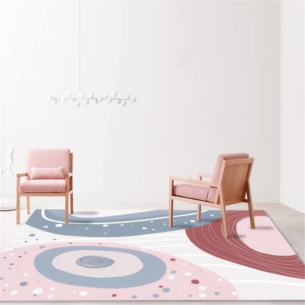 Tapis antidérapant rouge 50x80cm anti-glisse durable pour sécuriser chambre et restaurant