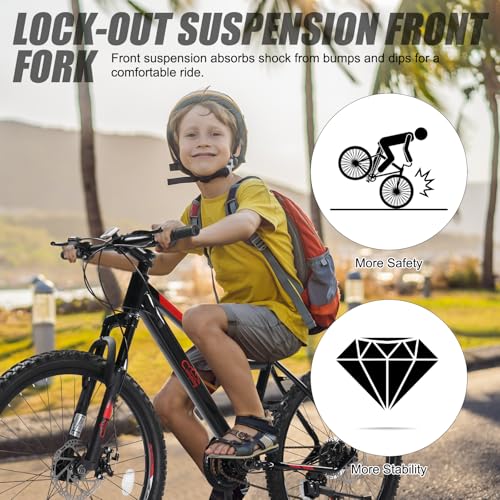 20/24/26 Inch Mountain Bike for Men/Women, Adult Bicycle