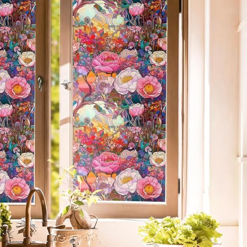 Vinilo decorativo para ventana 15.7 x 118 pulgadas miniatura 1