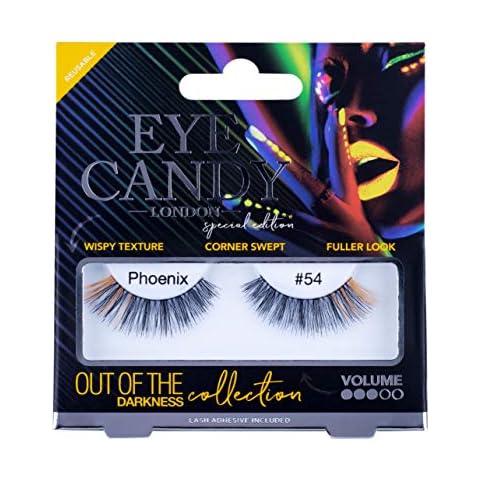 Eye Candy Fuera de La Oscuridad Pestañas Postizas, Phoenix 21 g Cover