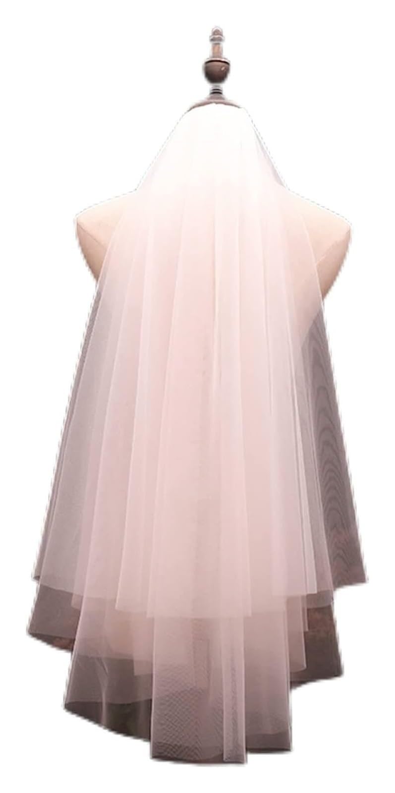 Veli da Sposa, Veli, Velo da Sposa con Pettine in plastica Doppi Strati Corto Tulle Trasparente Accessori for Capelli for spose Veli da Damigella for Matrimonio