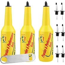 SuproBarware Flair Bottle Decorative Bottles - 25oz/750ml Height Flair Bartender Practice & Performance Bottle, Set of 10