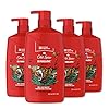 Old Spice Wild Bearglove Scent Body Wash for Men, 30 Fl Oz (Pack of 4)