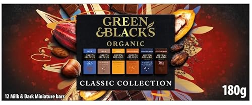 Image of Organic Milk & Dark Miniature Chocolate Bars 180g
