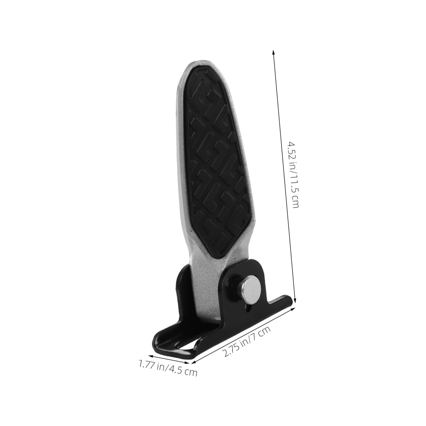 OUNONA Motorcycle Foot Rest Folding Footrest Passenger Foot Pegs Pegs for Scooter Motorcycle Riding