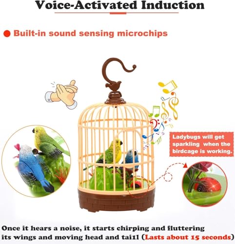 Image of Dream Choice Talking Bird Toy for Kids with , Singing, Speaking and Dancing Features | Fun Educational Toy for Children to Play and Learn at Home
