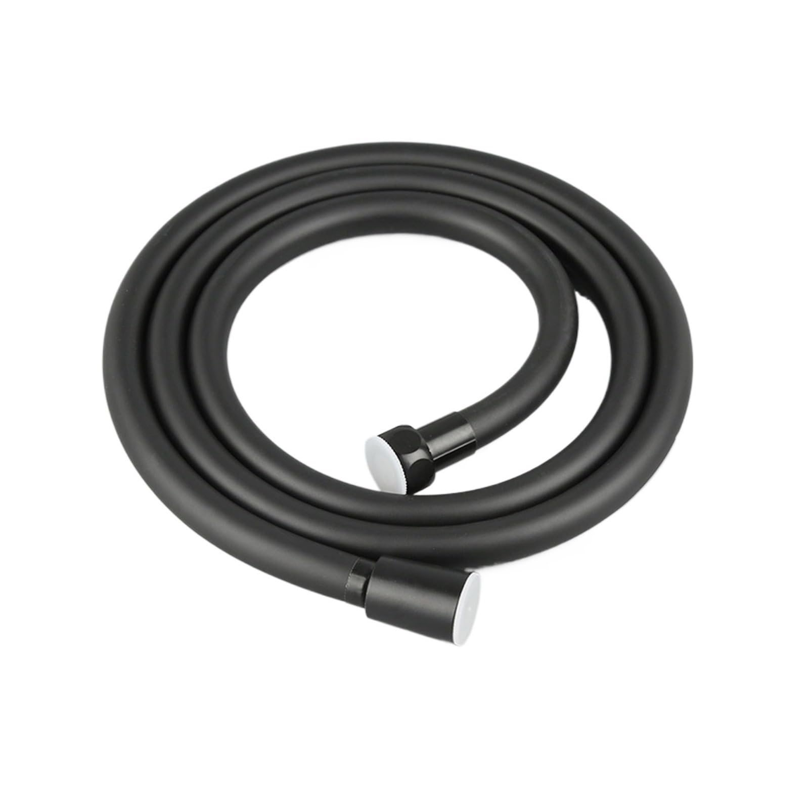 Kdberhfsa Floor Head 1.5/2/3M Black Pvc Flexible Shower Hose Long Bathroom Shower Water Hose Extension Plumbing Pipe Pulling Tube Bath Accessories(,300Cm)