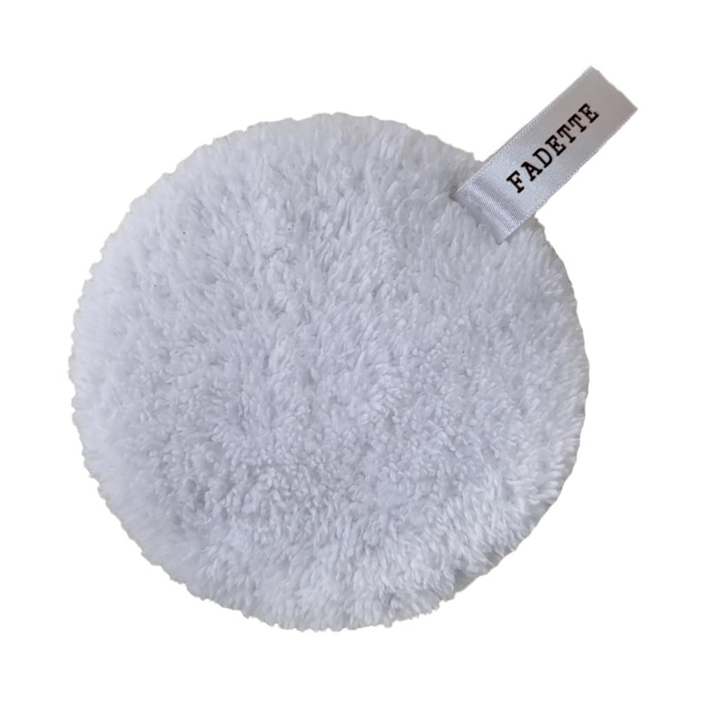 FADETTE Reusable Water Cleansing Makeup Remover Microfiber 4.33 Inch Pad (Big 2P) - Ultra Soft, Eco Friendly, Non Toxic