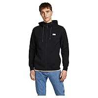 JACK & JONES JCOAIR Sweat Zip Hood SN, Giacca