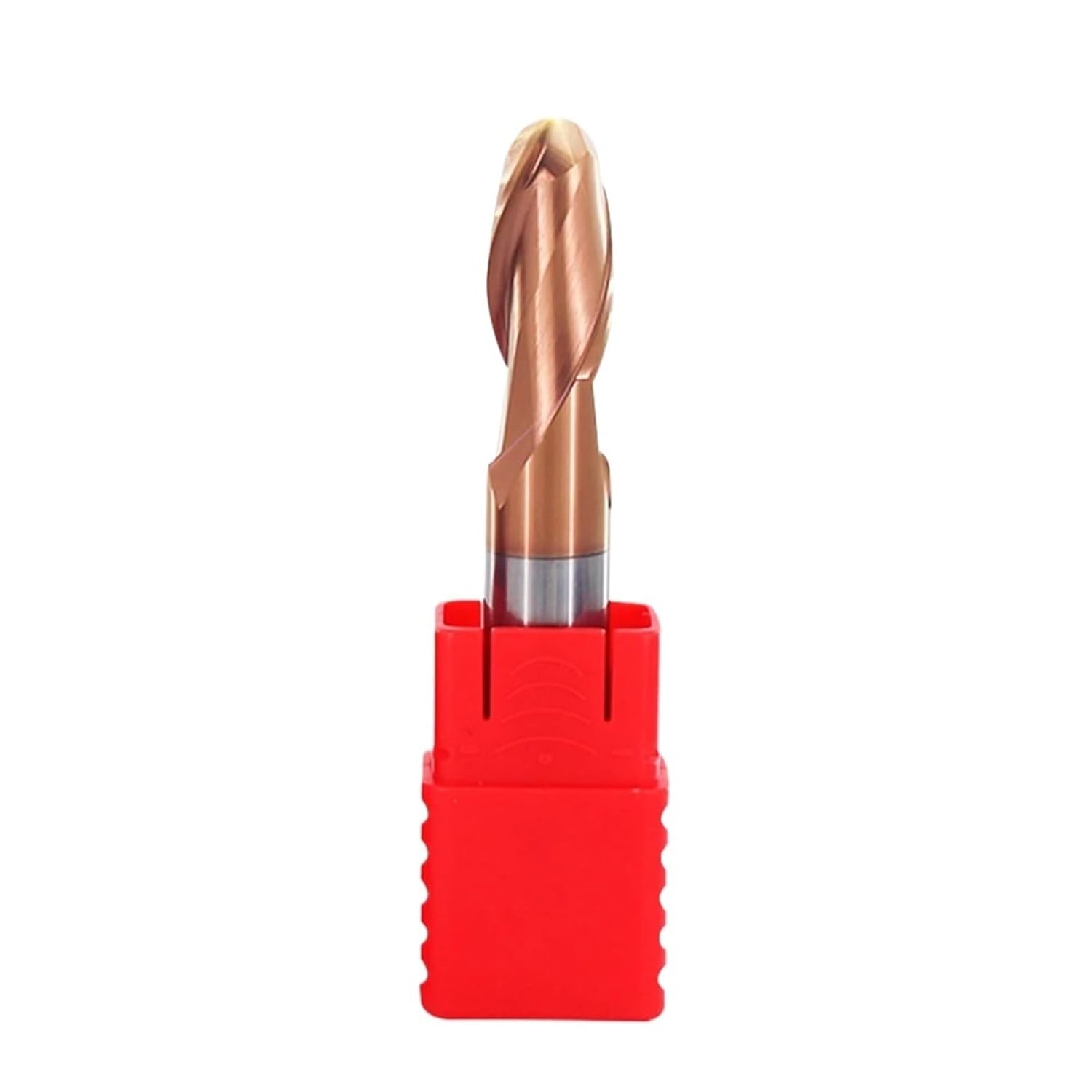 Ball Nose end Mill 2 Flutes R2.5 R3 R4 R5 R6 CNC end milling Cutter for Metal face and Slot Machining hrc55 Coated Mills(R4X8DX60L-2T)