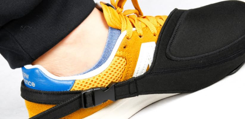 Protecteur De Chaussures Moto En Néoprène - Évite Les Traces Sur Levier De Vitesse - Taille Unique Ajustable - Noir