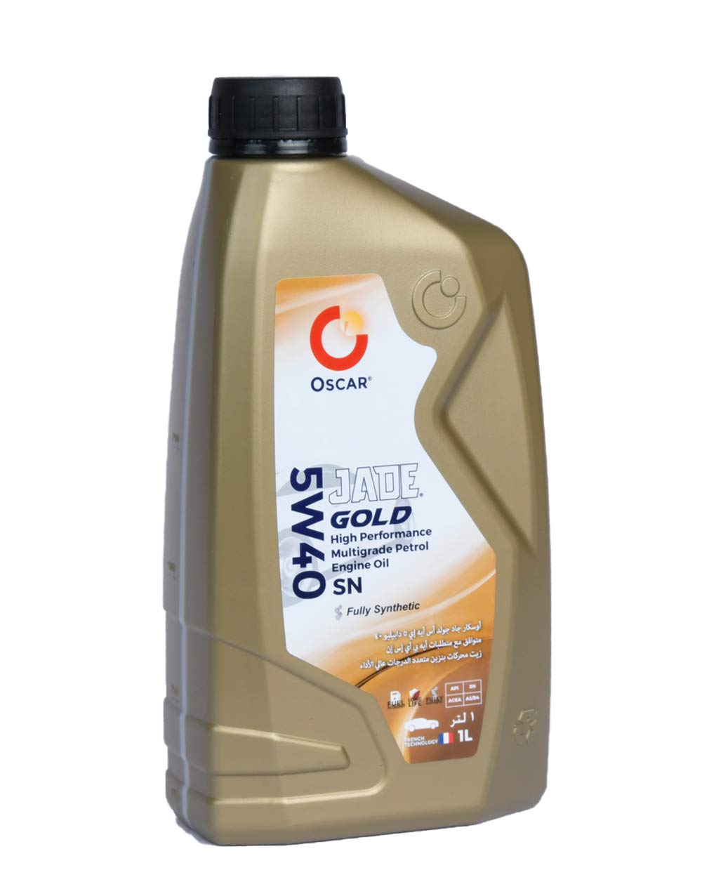 Oscar Jade Gold SAE 5W40 API SN 1L