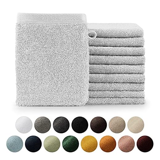 Blumtal - Gant De Toilette - Lot de 10 Gants De Toilette Coton - Gant De Toilette Blanc - Certifié Oeko-TEX®