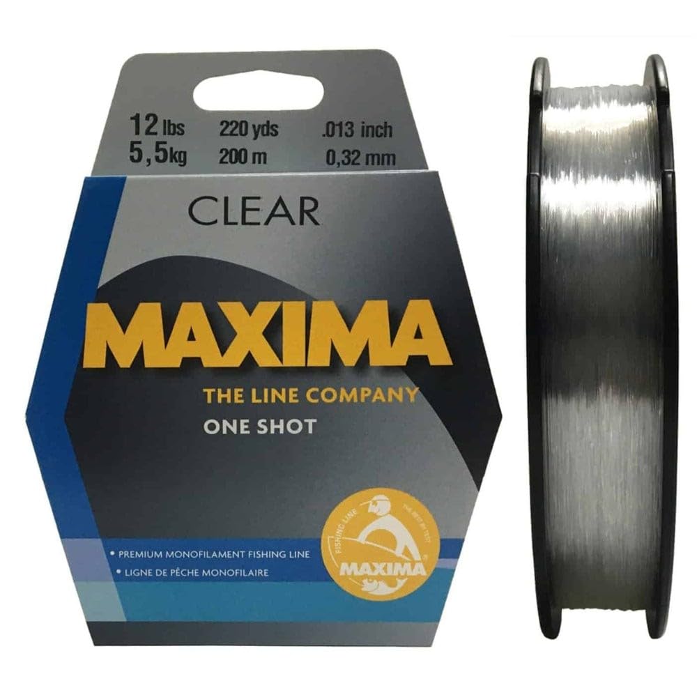 Maxima One Shot Clear (10LB/4.5KG 0.30mm - 200m - Clear)