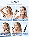 Electric Razors for Women, 5-in-1 Rechargeable Body Shaver - Waterproof Wet Dry Hair Remover - Trimmer for Lady Face Underarms Bikini,Lips,arms, Legs (Gold)